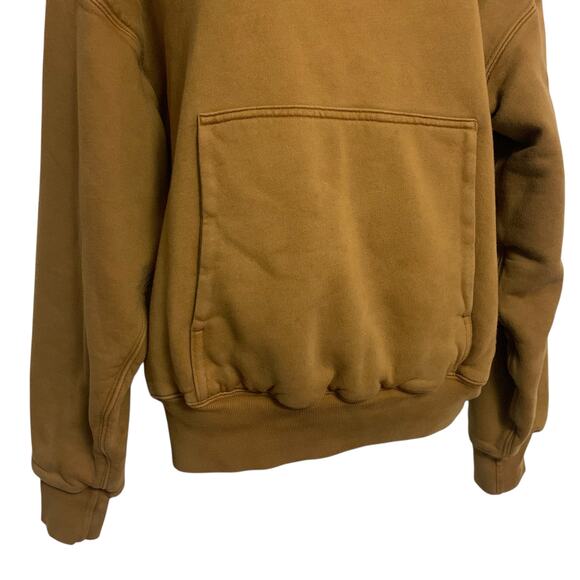Yeezy Yzy x GAP Double Layer Brown Hoodie Womens Size M - Picture 3 of 7